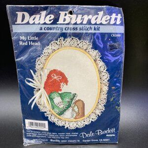Dale Burdett My Little Redhead CK1000 Counted Cross Stitch New Sealed